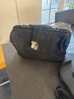 Vintage Zwarte Leren  mutsaers Dokterstas Aktetas, Ophalen, Zwart, Overige typen, Nieuw