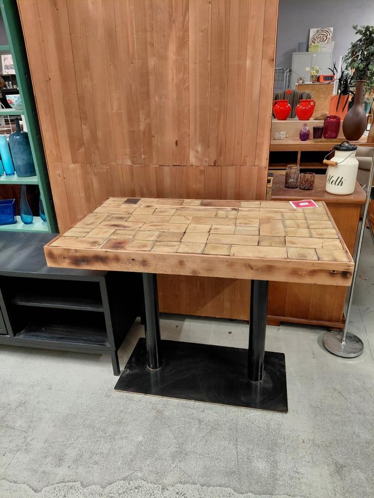 Hoge eettafel, Ophalen, Rechthoekig, 50 tot 100 cm