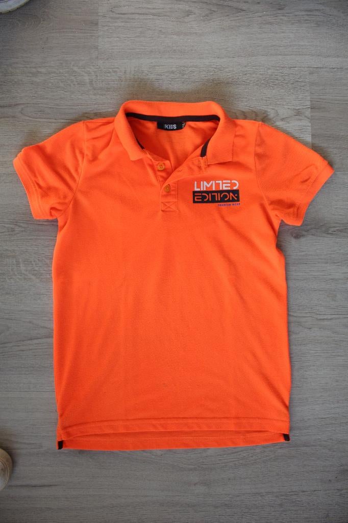mooi oranje polo shirt maat 146 152, Kinderen en Baby's, Kinderkleding | Maat 146, Gebruikt, Europe Kids, Ophalen of Verzenden