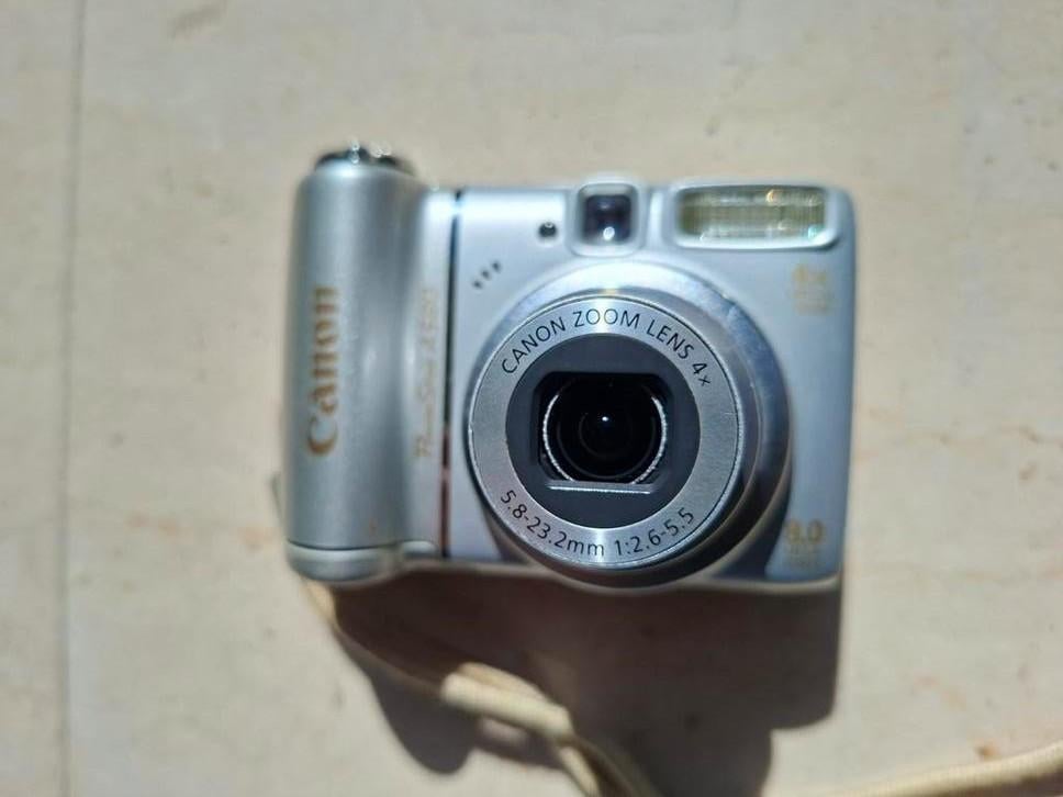 Canon PowerShot A580 digitale camera, Ophalen of Verzenden, Canon, 8 keer of meer