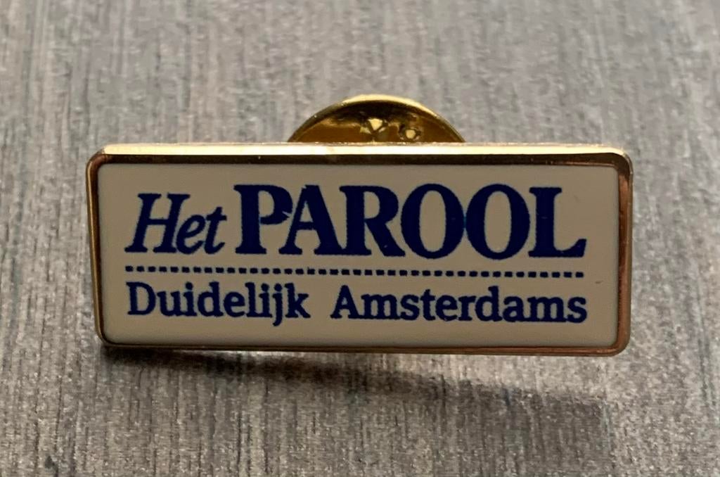 Het Parool Pin, Verzamelen, Tijdschriften, Kranten en Knipsels, Ophalen of Verzenden, 1980 tot heden