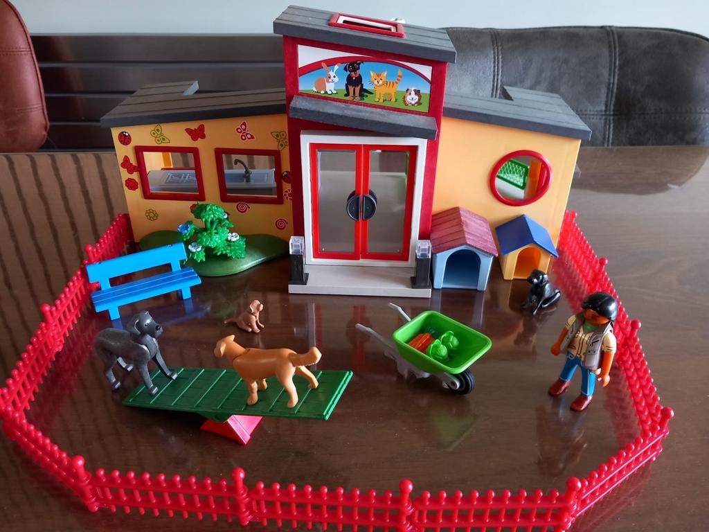 Playmobil dierenpension 9275, Ophalen of Verzenden, Meer dan 50 stukjes, Zo goed als nieuw, 6 jaar of ouder