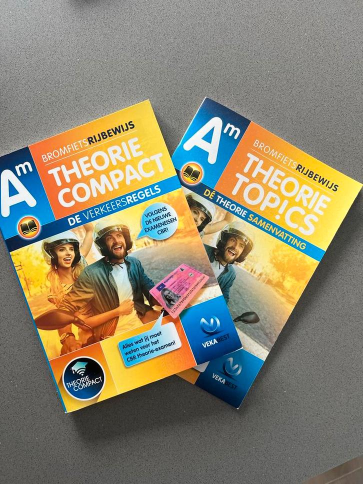 Scooter theorie examen boekjes 2026 - Zo goed als nieuw, Boeken, Studieboeken en Cursussen, Zo goed als nieuw, Niet van toepassing