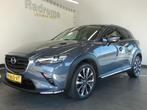 Mazda CX-3 Skyactive-G 120 Luxury M6 (bj 2021), Auto's, Mazda, 1998 cc, 4 cilinders, Blauw, Leder en Stof