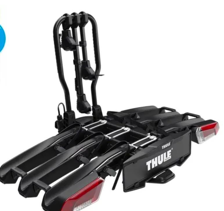 Gezocht: Thule EasyFold fietsendrager voor 3 fietsen, Ophalen, 3 fietsen of meer, Gebruikt, Trekhaakdrager