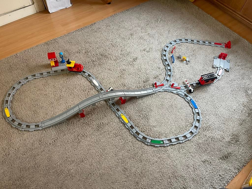 LEGO DUPLO trein 10874+10875 licht geluid | cadeau, Ophalen, Lego, Inclusief accessoires, Complete set