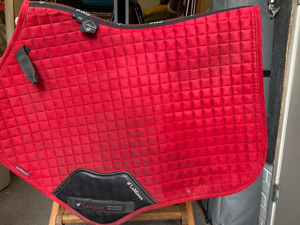 (Spring) LeMieux rood full, Full (L), Gebruikt, Rood, Ophalen of Verzenden