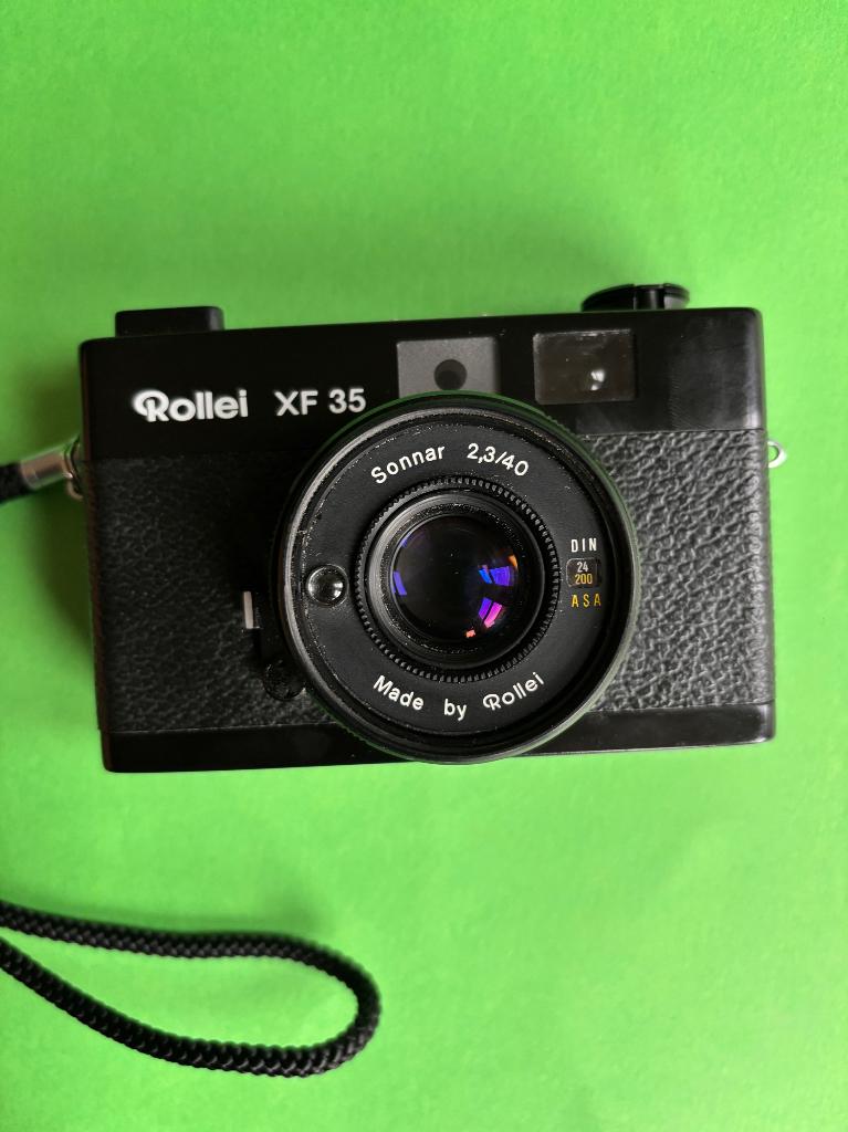Rollei XF35 camera rangefinder, Ophalen of Verzenden, Gebruikt, Compact, Overige Merken