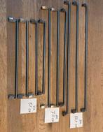 10 Zwaar metalen handgrepen, Huis en Inrichting, Keuken | Keukenelementen, Ophalen, Zo goed als nieuw, 50 tot 100 cm, Minder dan 100 cm