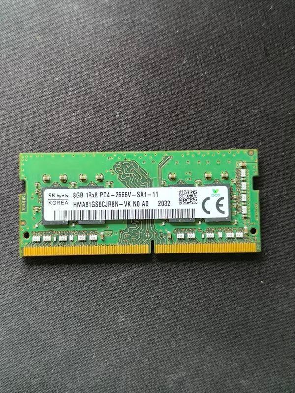 SK Hynix 8GB PC4-21300 DDR4 Sodimm, Computers en Software, RAM geheugen, DDR4, 8 GB, Ophalen of Verzenden, Zo goed als nieuw