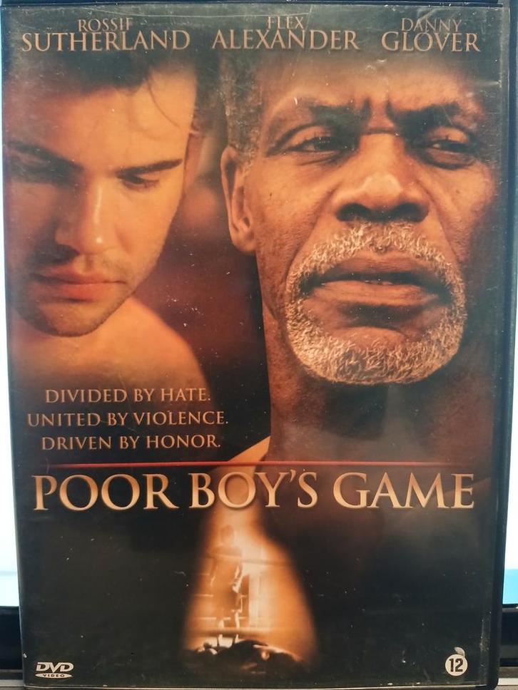 Poor boys game ( danny cover en rossif sutherland ), Cd's en Dvd's, Dvd's | Drama, Zo goed als nieuw, Vanaf 12 jaar, Ophalen of Verzenden