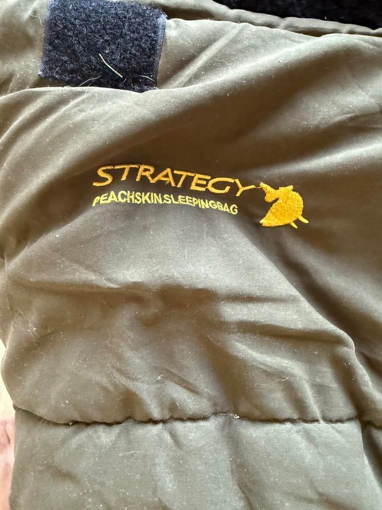Strategy peachskin slaapzak, Watersport en Boten, Hengelsport | Karpervissen, Ophalen of Verzenden, Zo goed als nieuw, Overige typen