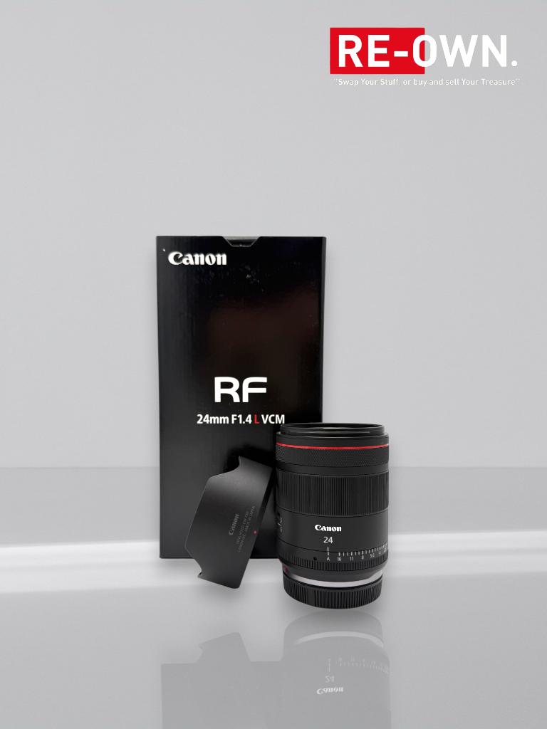 Canon RF 24mm f/1.4 L VC L (topstaat + btw factuur), Audio, Tv en Foto, Fotografie | Lenzen en Objectieven, Zo goed als nieuw