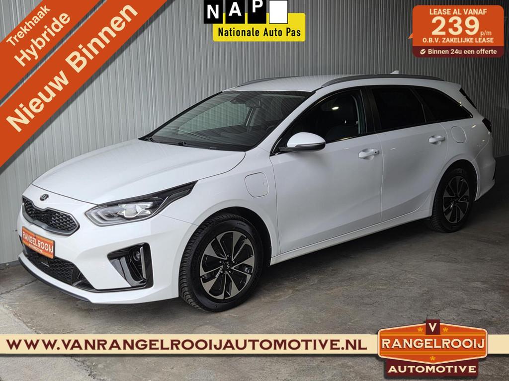 Kia Ceed Sportswagon 1.6 GDI PHEV DynamicPlusLine, trekh., L, Gebruikt, Euro 6, Wit, Origineel Nederlands