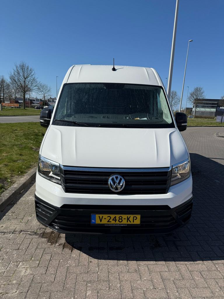 Volkswagen Crafter PC 2.0 TDI 177pk L3 364/3500 FWD 2017, Stof, Android Auto, 4 cilinders, Wit