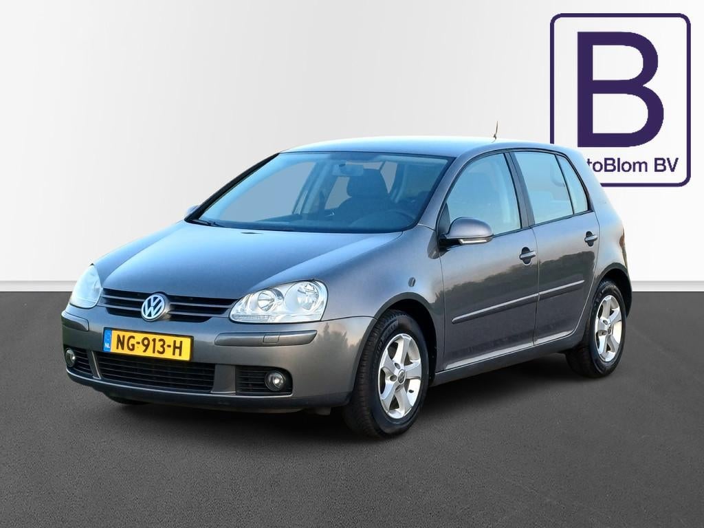 Volkswagen Golf 1.4 Trendline Business /APK 13-01-24/Distr., Auto's, Voorwielaandrijving, Stof, Gebruikt, Zwart