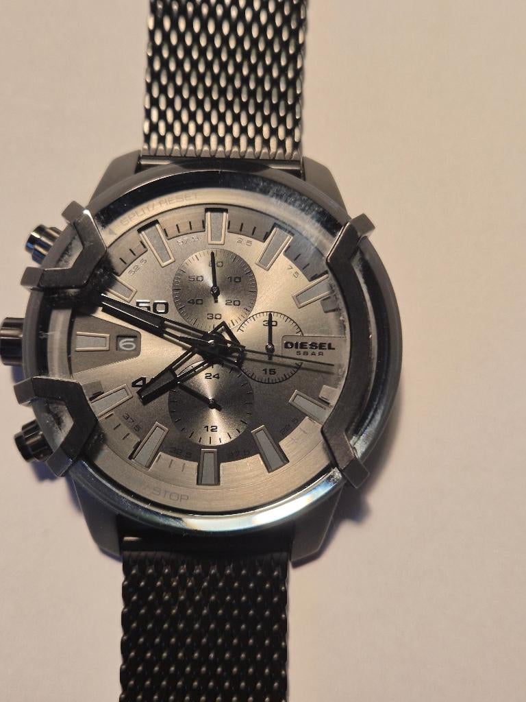 Diesel DZ4536 herenhorloge plus meer, Staal, Staal, Polshorloge, Zo goed als nieuw