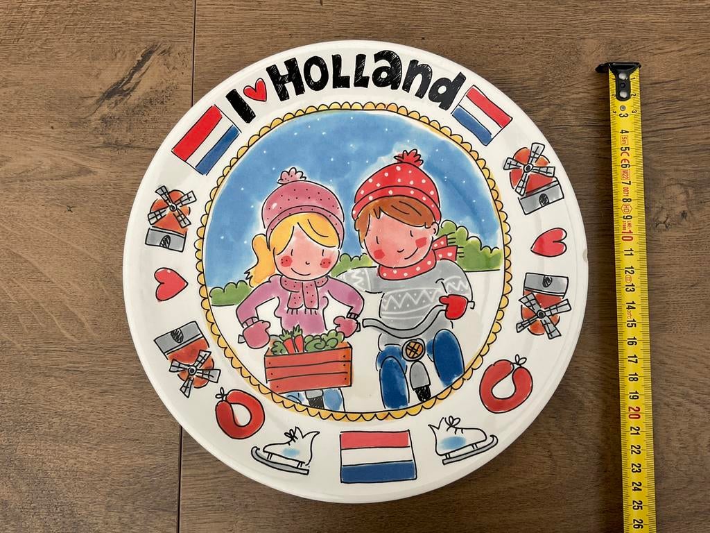 Nieuw zgan Dinerbord Blond Amsterdam I love Holland unox, Ophalen, Blond Amsterdam, Nieuw, Bord(en)