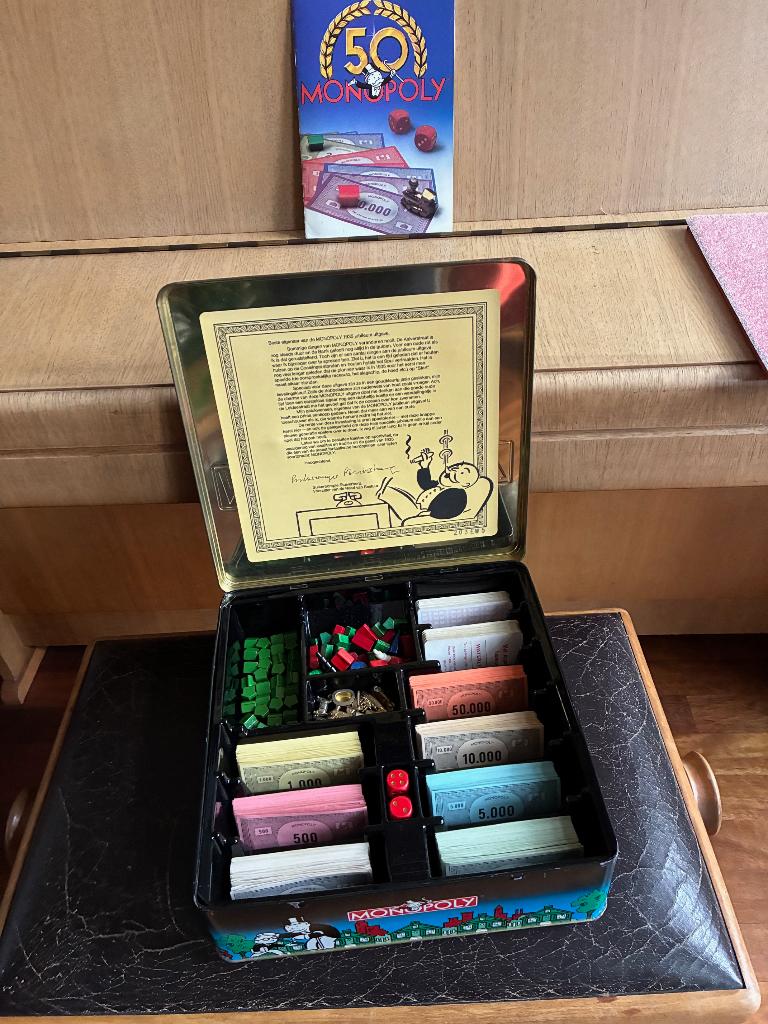 Monopoly speciale editie, Drie of vier spelers, Ophalen, Zo goed als nieuw