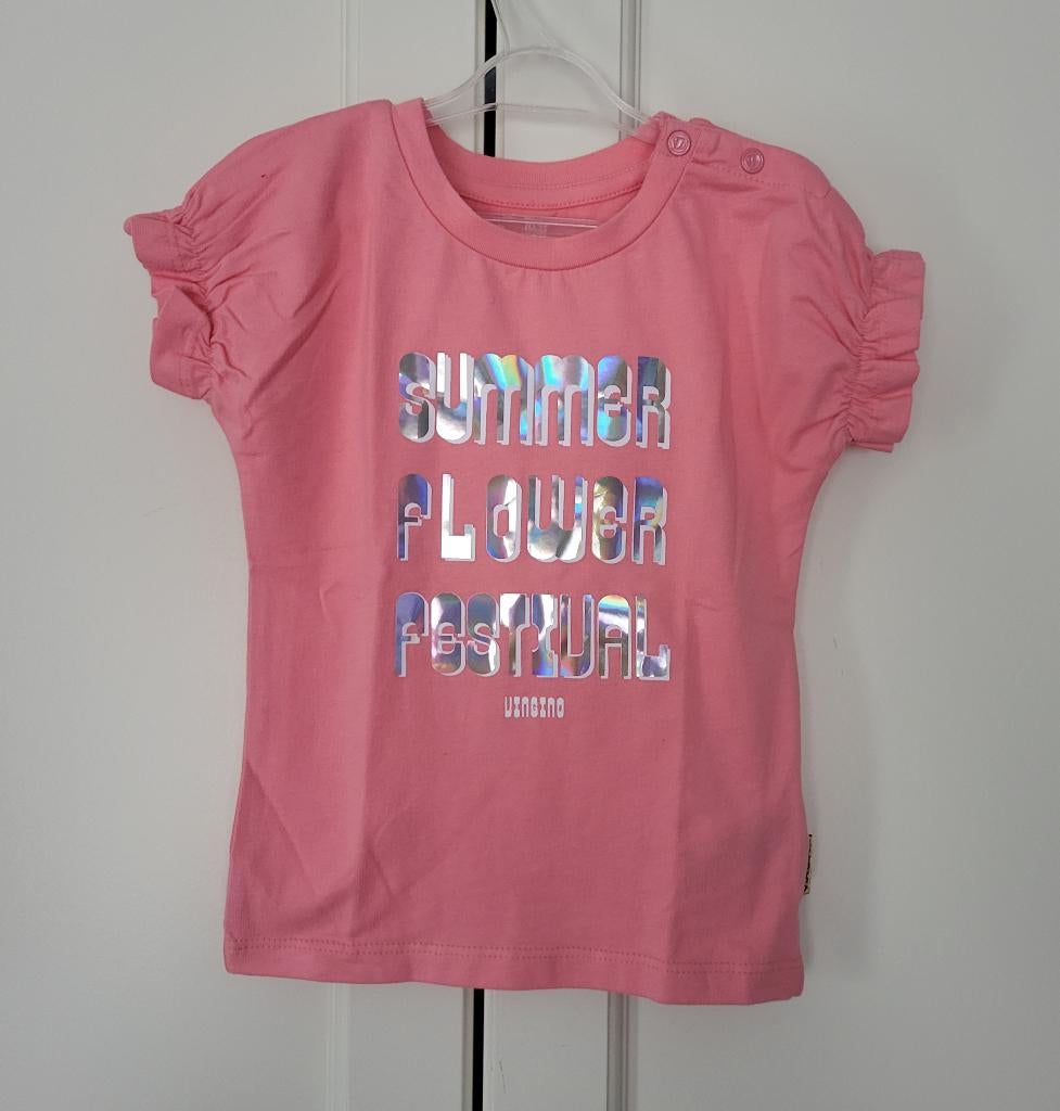 Nieuw! Vingino, shirt, roze, meisje, maat 74, Kinderen en Baby's, Babykleding | Maat 74, Meisje, Nieuw, Ophalen of Verzenden, Vingino