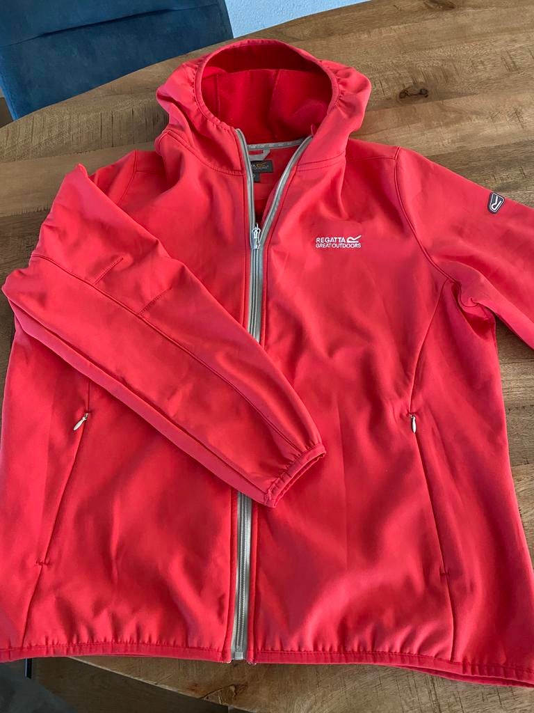 Zgan Sportief Regatta softshell dames jas roze, maat 46, Ophalen of Verzenden, Zo goed als nieuw, Roze, Maat 46/48 (XL) of groter