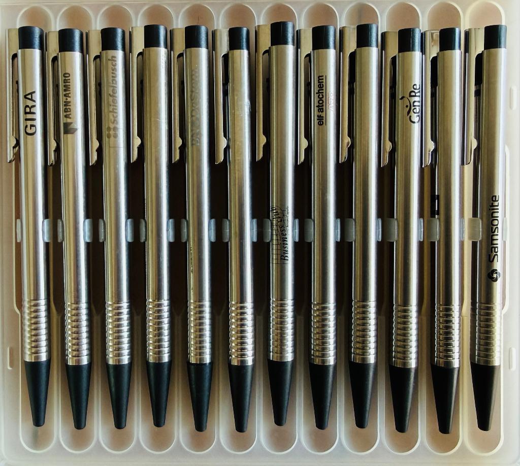 Lamy Logo balpennen 12 x, Verzamelen, Pennenverzamelingen, Overige merken, Balpen, Nieuw, Ophalen of Verzenden