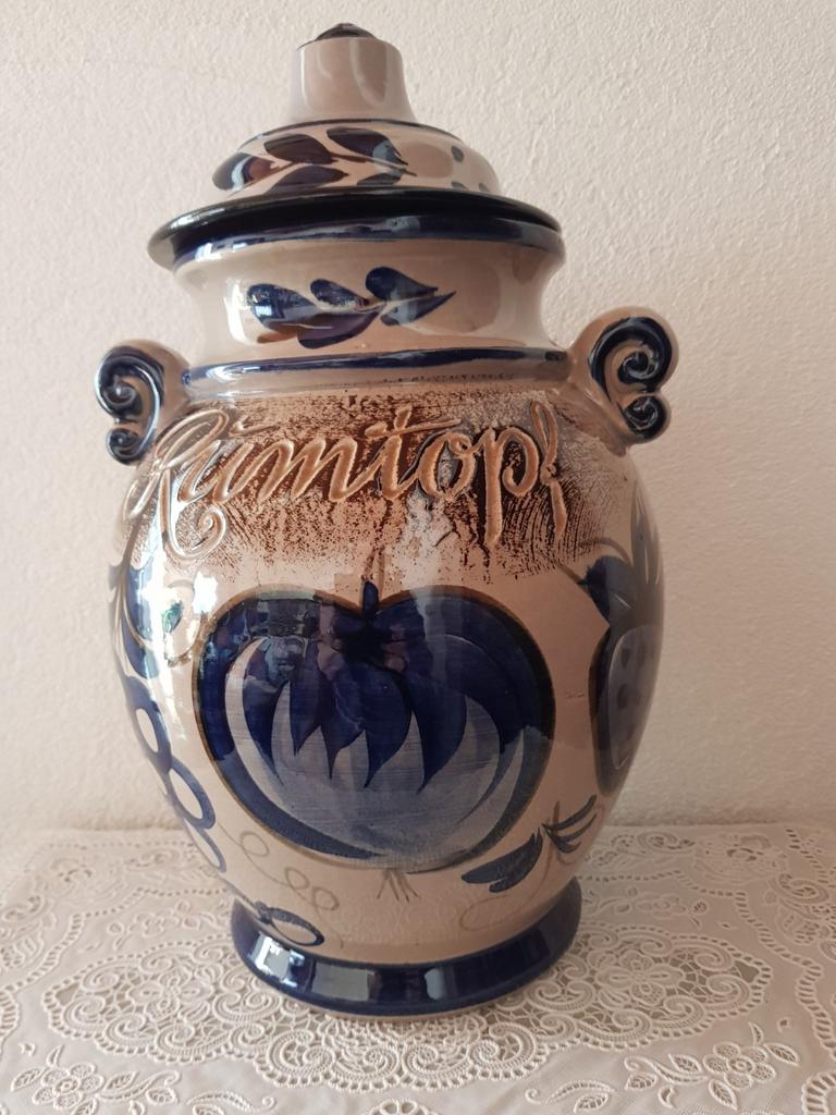 Mooie gave Rumtopf. W.Germany., Ophalen