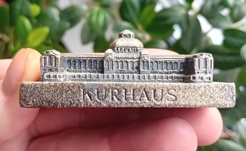 miniatuur van het beroemde Kurhaus hotel in Scheveningen, Ophalen of Verzenden