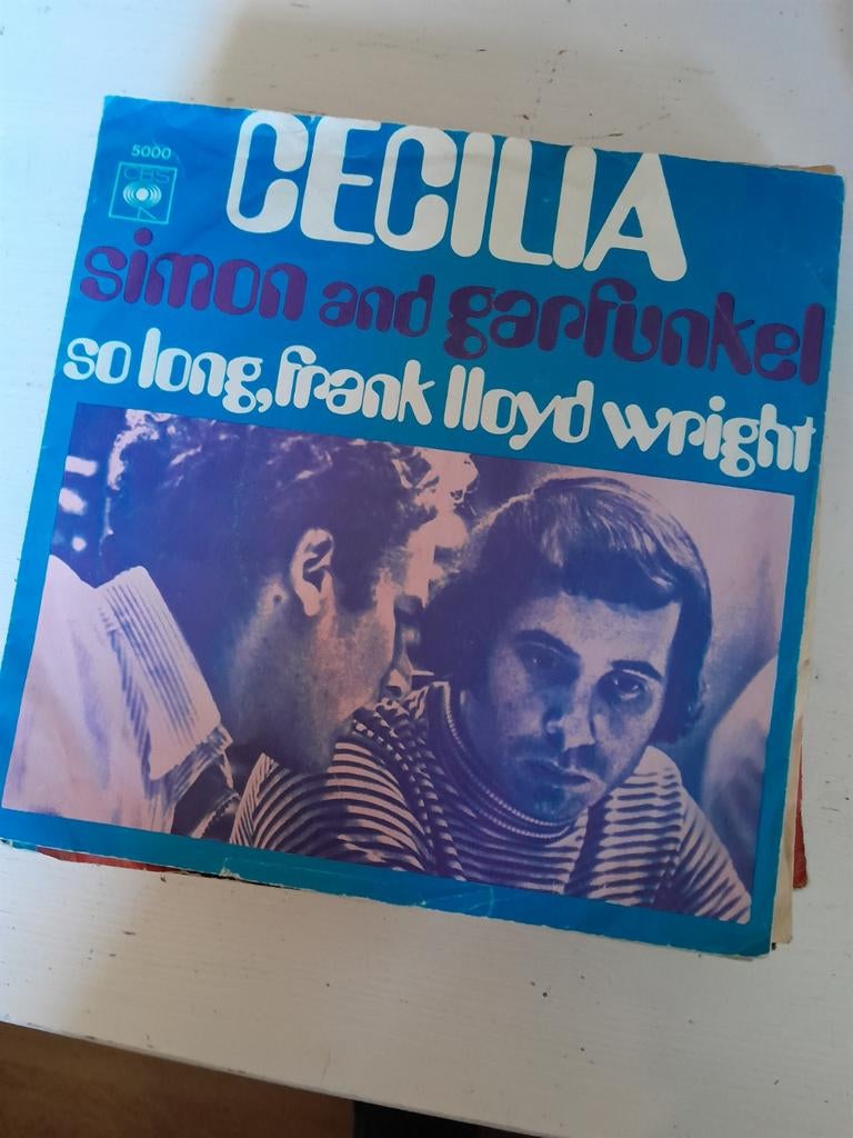 Simon and garfunkel 7inch cecilia, Cd's en Dvd's, Vinyl Singles, Ophalen of Verzenden, Zo goed als nieuw, Pop