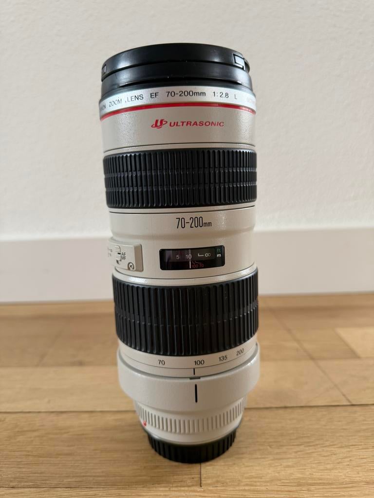 Canon 70-200 mm 2.8 L USM, Audio, Tv en Foto, Fotografie | Lenzen en Objectieven, Ophalen, Zo goed als nieuw, Telelens