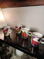 2899 Moderne abstracte koffiemokken - Gelimiteerde editie, Keramiek, Ophalen of Verzenden, Zo goed als nieuw, Overige stijlen