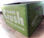 Brocante vintage frisdrank kist/Orange Crush krat/Amerikaans, Minder dan 50 cm, Grenenhout, Minder dan 50 cm, Ophalen of Verzenden