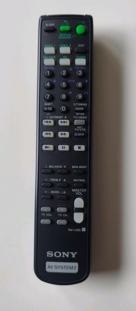 Sony RM-U185 Afstandsbediening, Ophalen of Verzenden, Gebruikt, Origineel, Mediaspeler