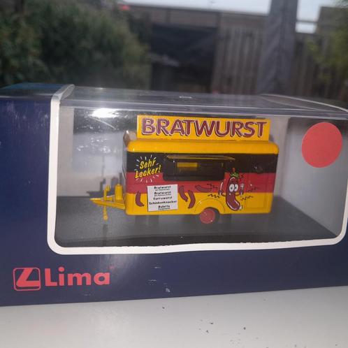 Miniatuur Foodtrucks Jouef & Lima - Nieuw in Verpakking, Hobby en Vrije tijd, Modelbouw | Auto's en Voertuigen, Nieuw, Overige typen