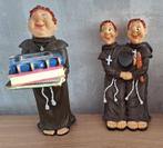 Monniken beeldjes van hars (Friars), Ophalen of Verzenden, Zo goed als nieuw, Mens