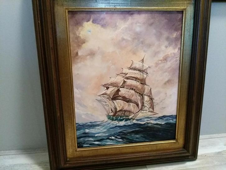 Mooi schilderij, Antiek en Kunst, Kunst | Schilderijen | Klassiek, Ophalen