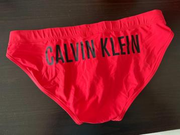 Calvin Klein, zwemslip, maat L, rood beschikbaar voor biedingen