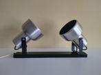 Spotbalkje - wand spot - plafond spot - vintage, Gebruikt, Metaal of Aluminium, Vintage, Ophalen of Verzenden
