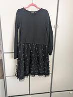 Zwarte jurk mt134, Ophalen, Gebruikt, Meisje, Jurk of Rok