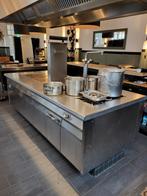 Horeca kookeiland bonnet RVS, Huis en Inrichting, Barren, Ophalen, Zo goed als nieuw