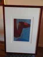 zonder titel, kleurenlitho - Gesigneerd - Jan Baas (1960-), Ophalen of Verzenden