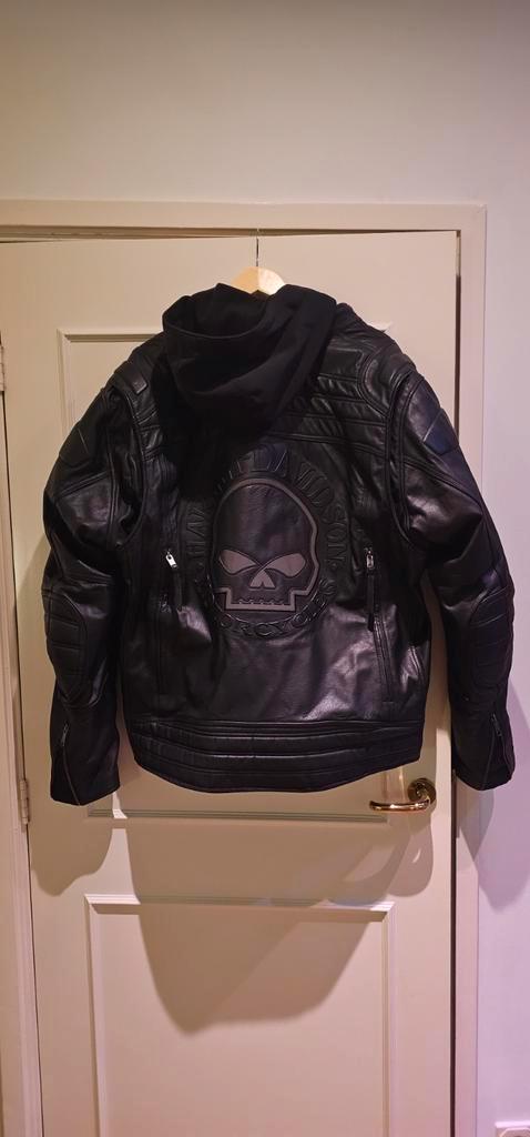 Harley Davidson Leren 3-in-1 Jas Heren 2XL, Motoren, Kleding | Motorhelmen, Heren, Overige typen, XXL, Overige merken, Tweedehands