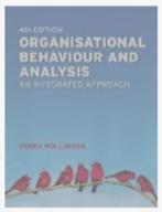 Organisational behaviour and analysis, Nieuw, Ophalen of Verzenden, HBO
