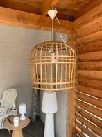 Bamboe lamp, Huis en Inrichting, Lampen | Hanglampen, Ophalen of Verzenden, Zo goed als nieuw, Minder dan 50 cm