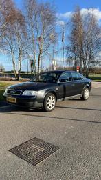 Audi A6 1.8 20V 92KW 2000 Zwart, Auto's, Voorwielaandrijving, 65 €/maand, 125 pk, 4 cilinders