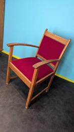 Vintage stoel oud, Huis en Inrichting, Fauteuils, Ophalen, Gebruikt