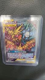 Pokémonkaart Moltres & Zapdos & Articuno GX Tag Team, Ophalen of Verzenden, Zo goed als nieuw, Losse kaart, Foil