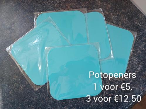 potopener, pottenlapje nieuw     3 voor €12.50, Huis en Inrichting, Keuken | Keukenbenodigdheden, Nieuw, Ophalen of Verzenden