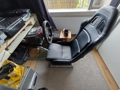 Playseat met fanatec uitrusting!, Spelcomputers en Games, Spelcomputers | Overige Accessoires, Zo goed als nieuw, Ophalen