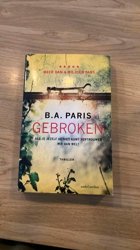 B.A. Paris - Gebroken - special Primera/Kruidvat, Boeken, Thrillers, Zo goed als nieuw, Nederland, Ophalen of Verzenden